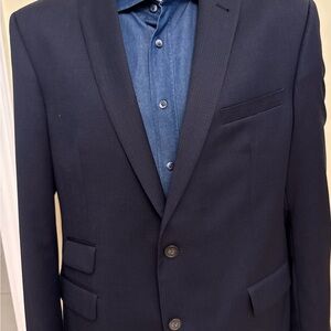Ted Baker No Ordinary Jo’s Men's Navy Blazer Sz 44 NWOT